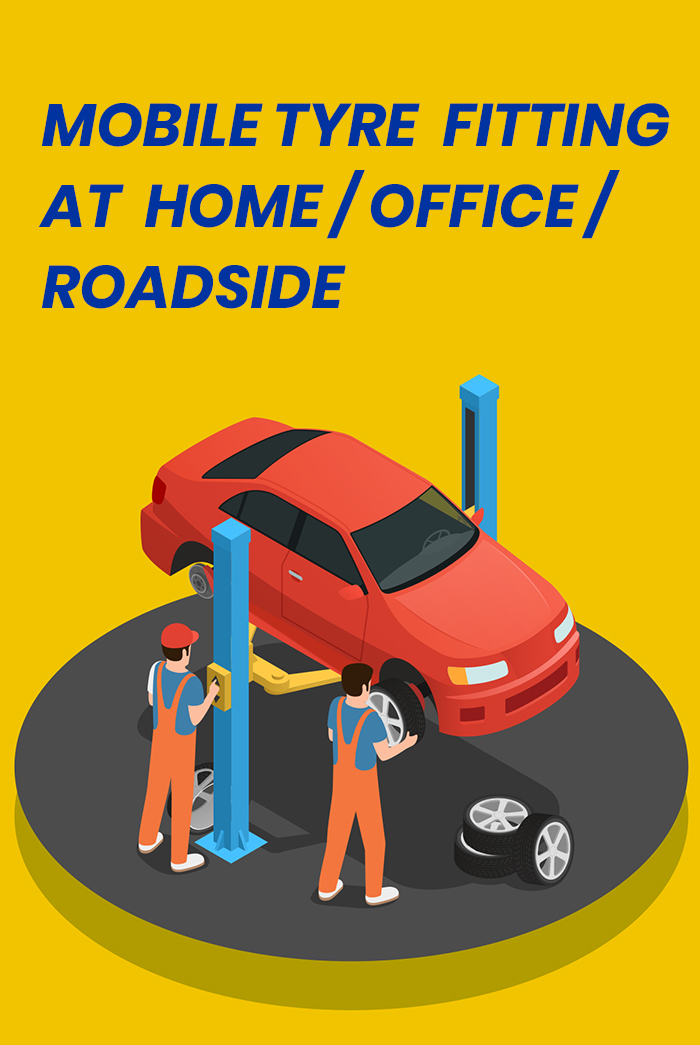 Mobile Tyre Fitting At Home/ Office/ Roadside