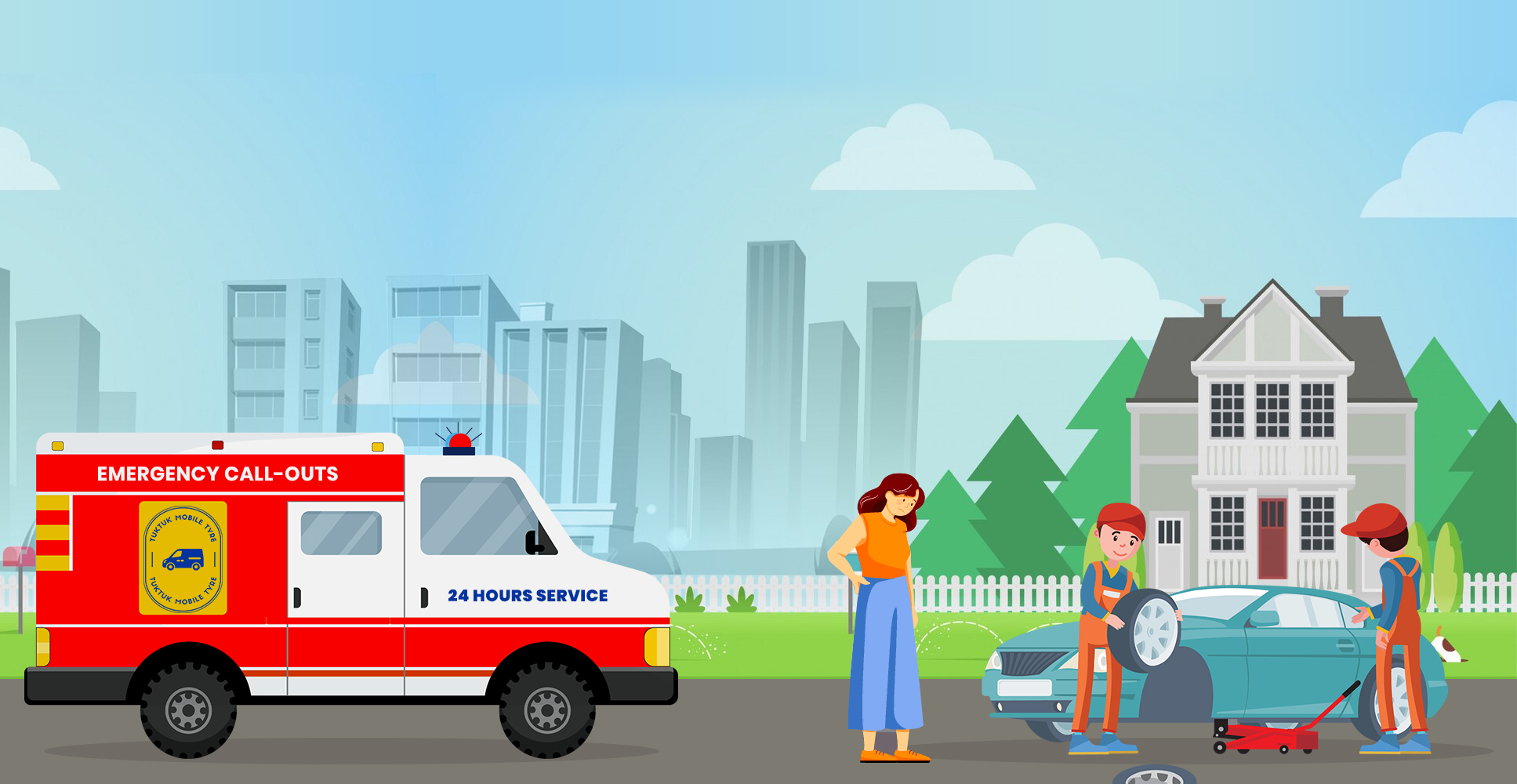 24/7 Emergency Tyre Fitting Northamtonshrie